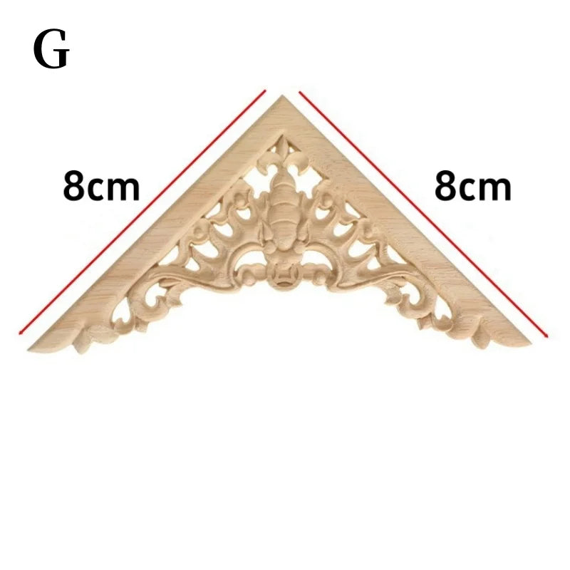 Decorative Wood Appliques and Onlays Natural