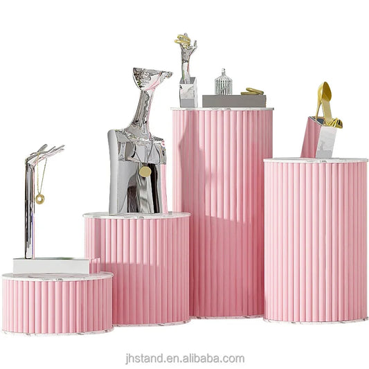 Wedding Decor Colorful Event Column Pedestal