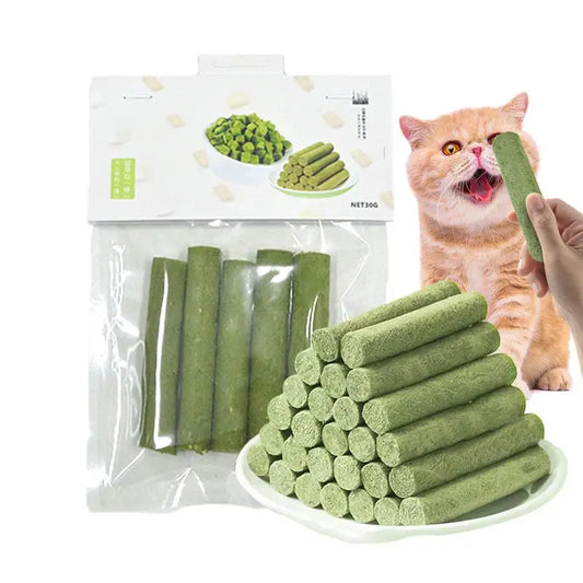 5Pcs Cat Grass Sticks Pet Edible