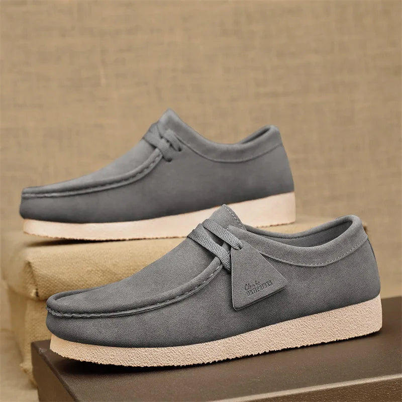 Fashion Men Casual Shoes Suede