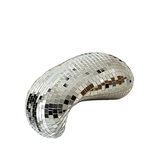 Melted Disco Ball Sculpture