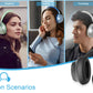 Men’s Bluetooth Over‑Ear Headphones