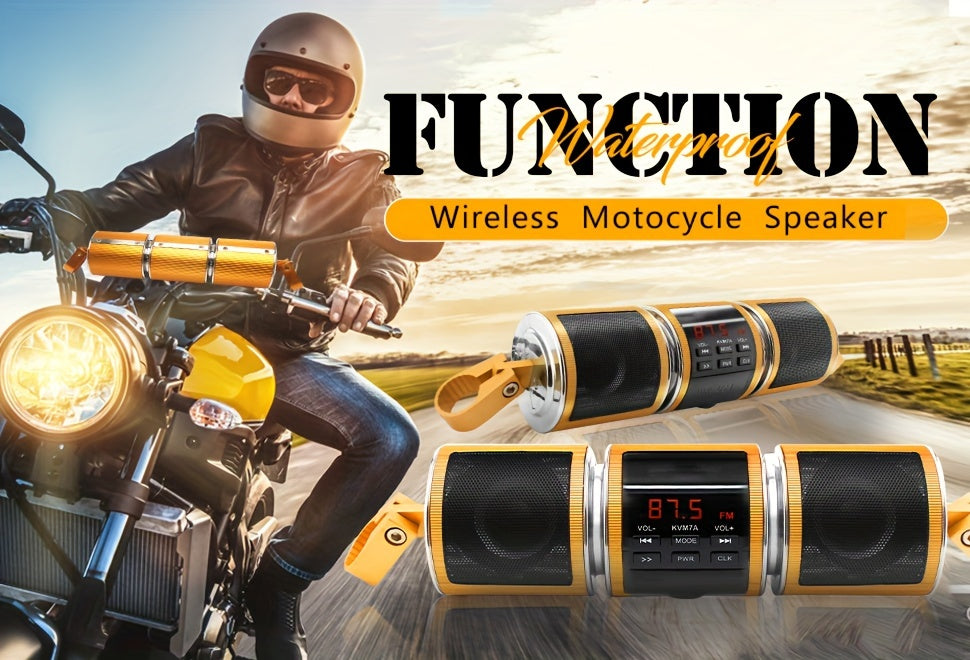Waterproof Wireless Motorcycle ATV