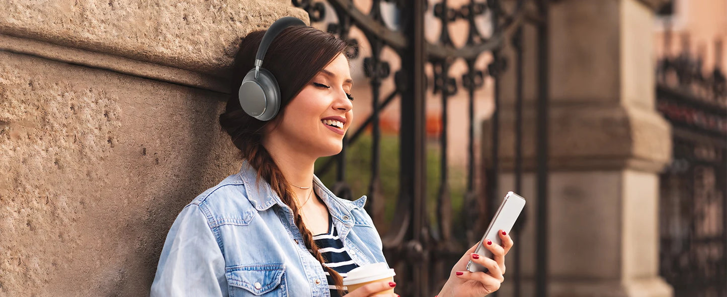 Men’s Bluetooth Over‑Ear Headphones