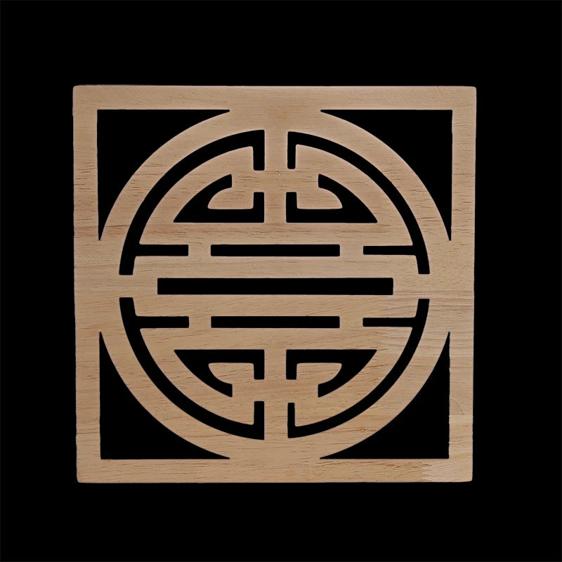 Decorative Wood Appliques Unique Exquisite Natural