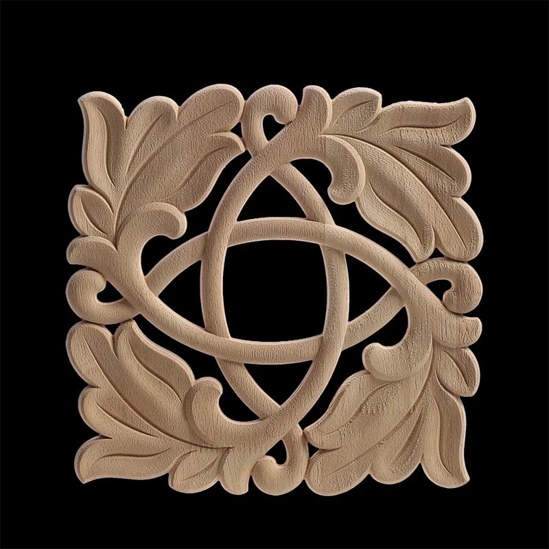 Decorative Wood Appliques Unique Exquisite Natural