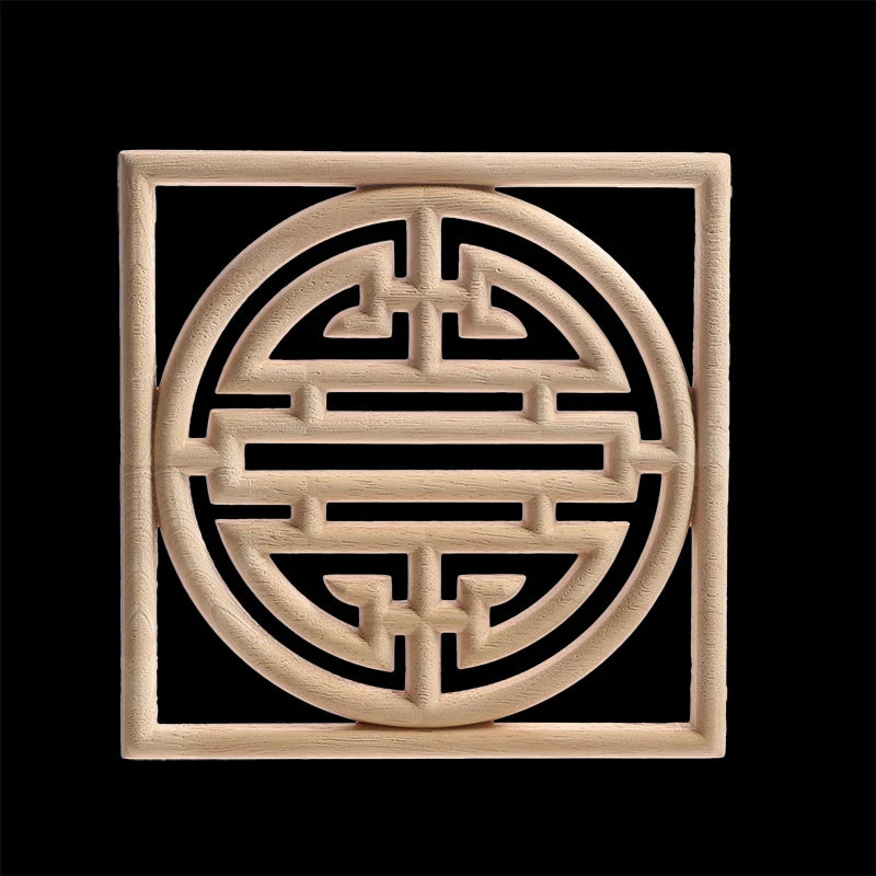 Decorative Wood Appliques Unique Exquisite Natural