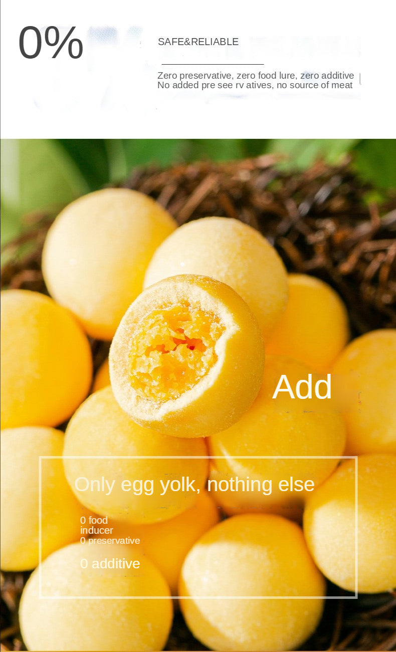 Genki series quail egg yellow freeze-dried