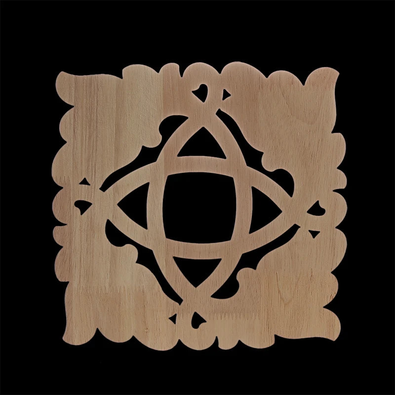 Decorative Wood Appliques Unique Exquisite Natural