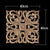 Decorative Wood Appliques Unique Exquisite Natural