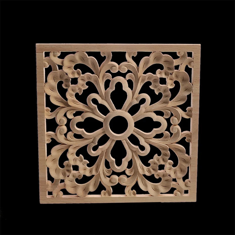 Decorative Wood Appliques Unique Exquisite Natural