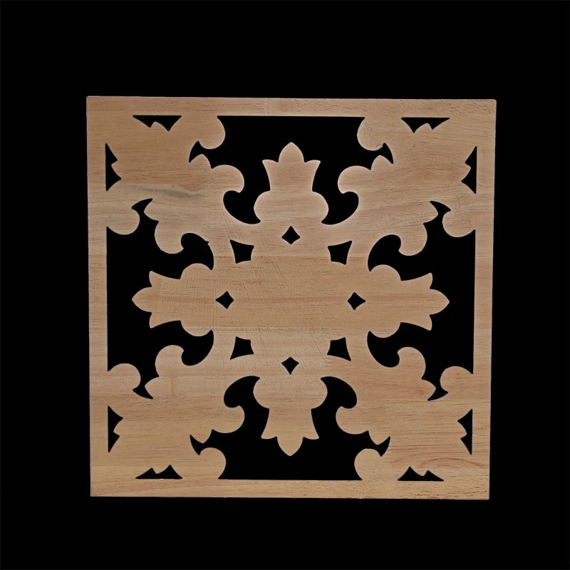 Decorative Wood Appliques Unique Exquisite Natural
