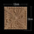 Decorative Wood Appliques Unique Exquisite Natural