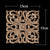 Decorative Wood Appliques Unique Exquisite Natural