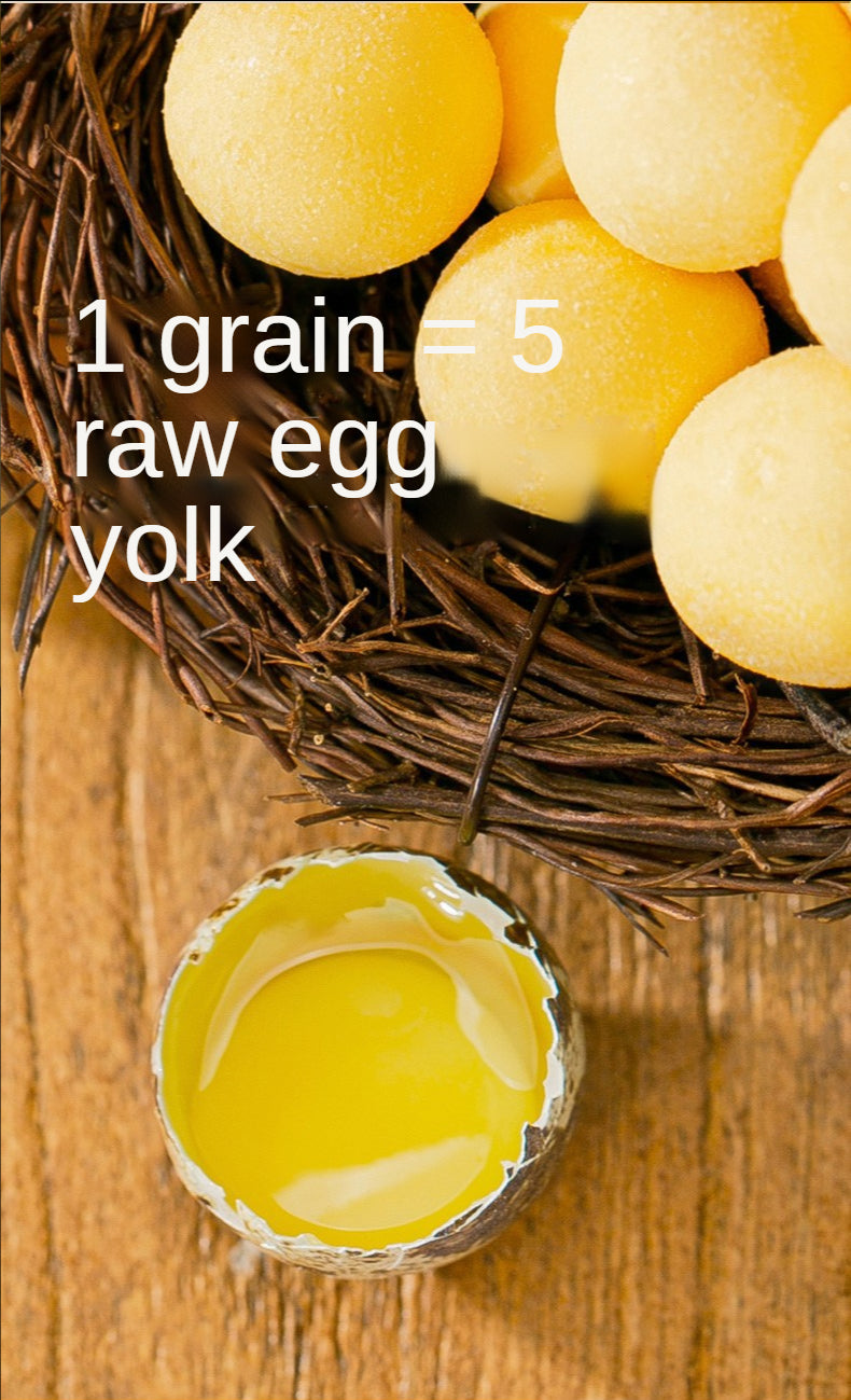 Genki series quail egg yellow freeze-dried