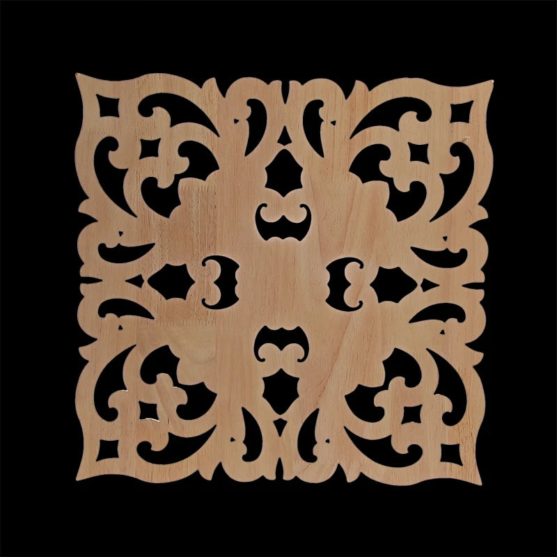Decorative Wood Appliques Unique Exquisite Natural