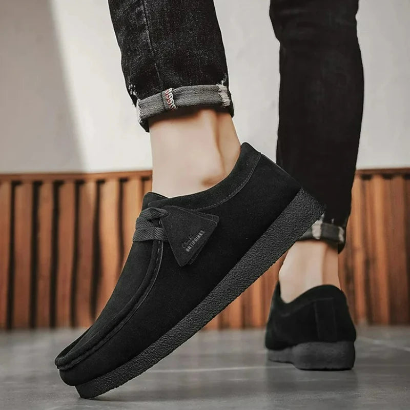 Fashion Men Casual Shoes Suede