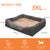 Large Dog Bed Soft Comfortable Anti Allergy Warm Fleece Removable Washable Cover Pet Bed Waterproof