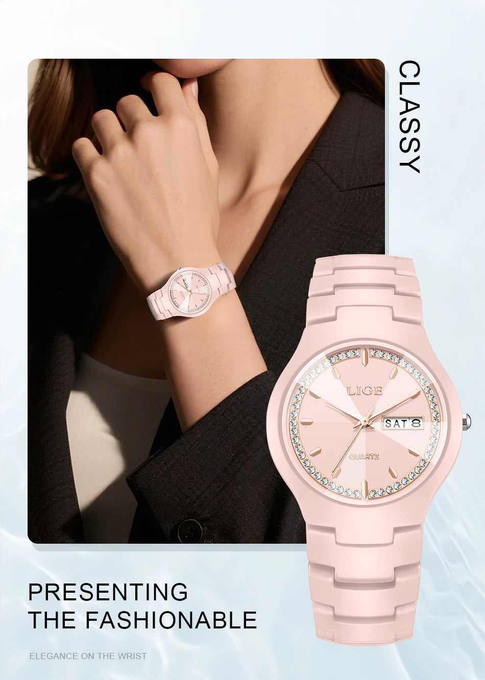 The Stella Ceramic Timepiece