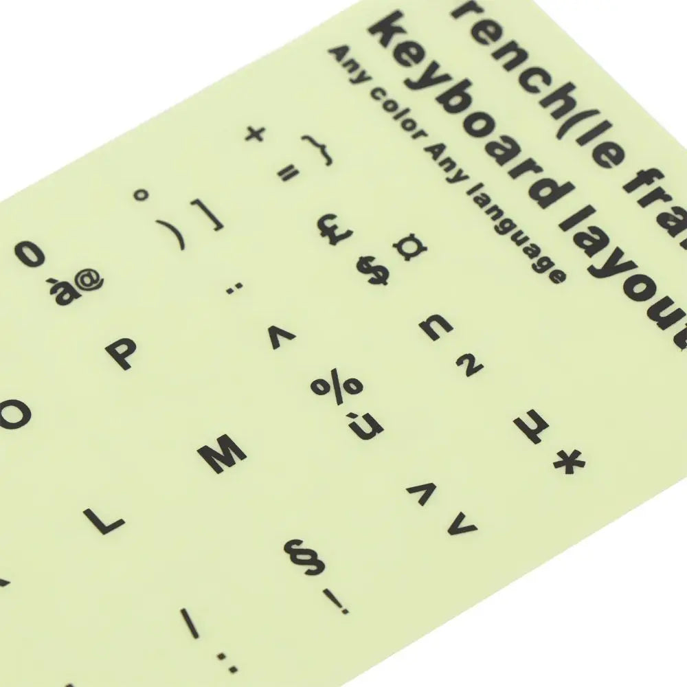 "Laptop Keyboard Sticker Protective Film - Multi-Language"