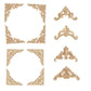 Decorative Wood Appliques and Onlays Natural