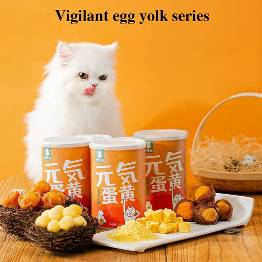Genki series quail egg yellow freeze-dried