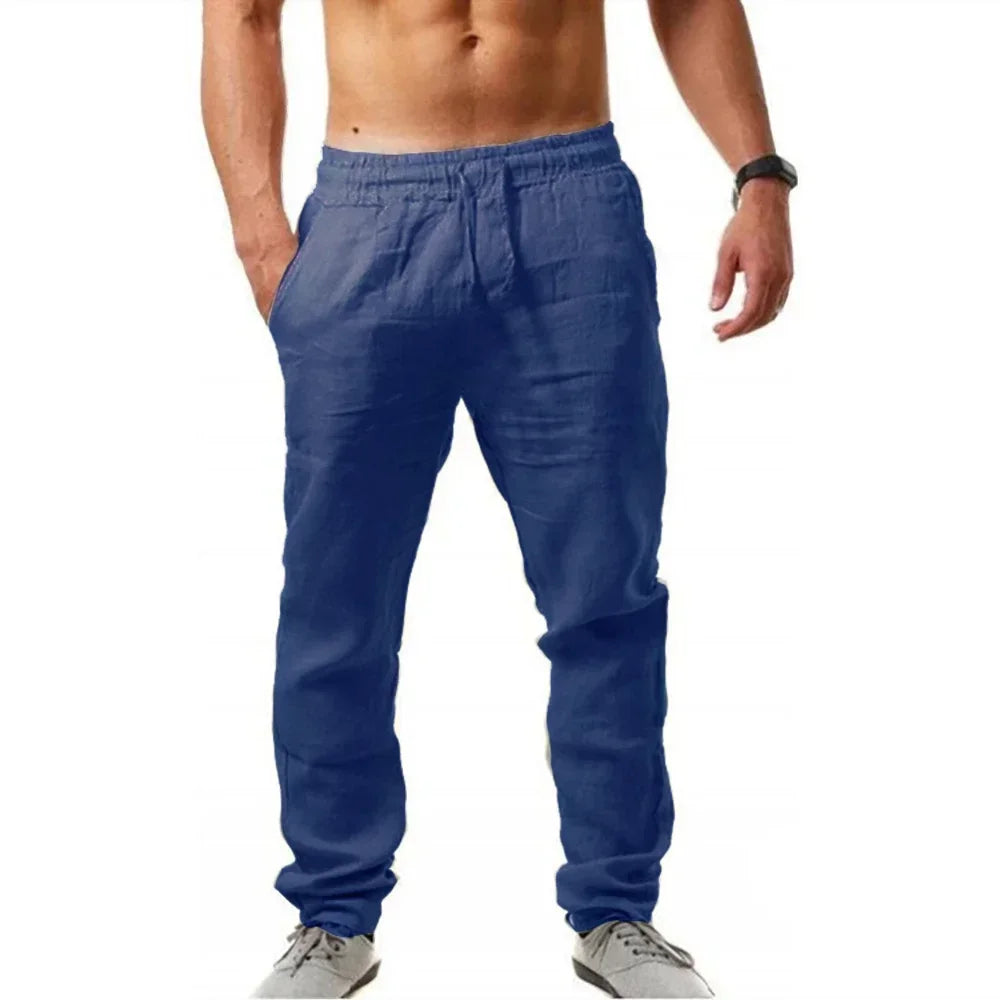 Men'S Casual Pants Summer Male