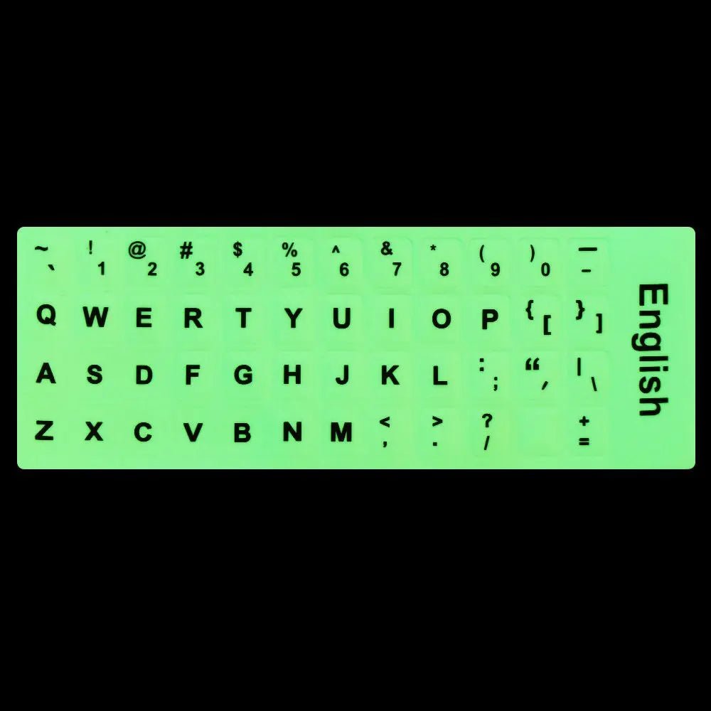 "Laptop Keyboard Sticker Protective Film - Multi-Language"