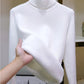 Women’s Velvet‑Lined Thick Turtleneck Sweater