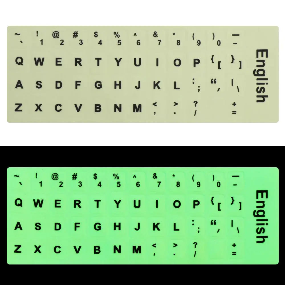"Laptop Keyboard Sticker Protective Film - Multi-Language"