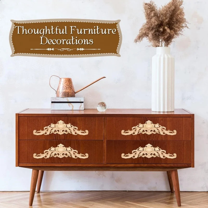 Decorative Wood Appliques and Onlays Natural