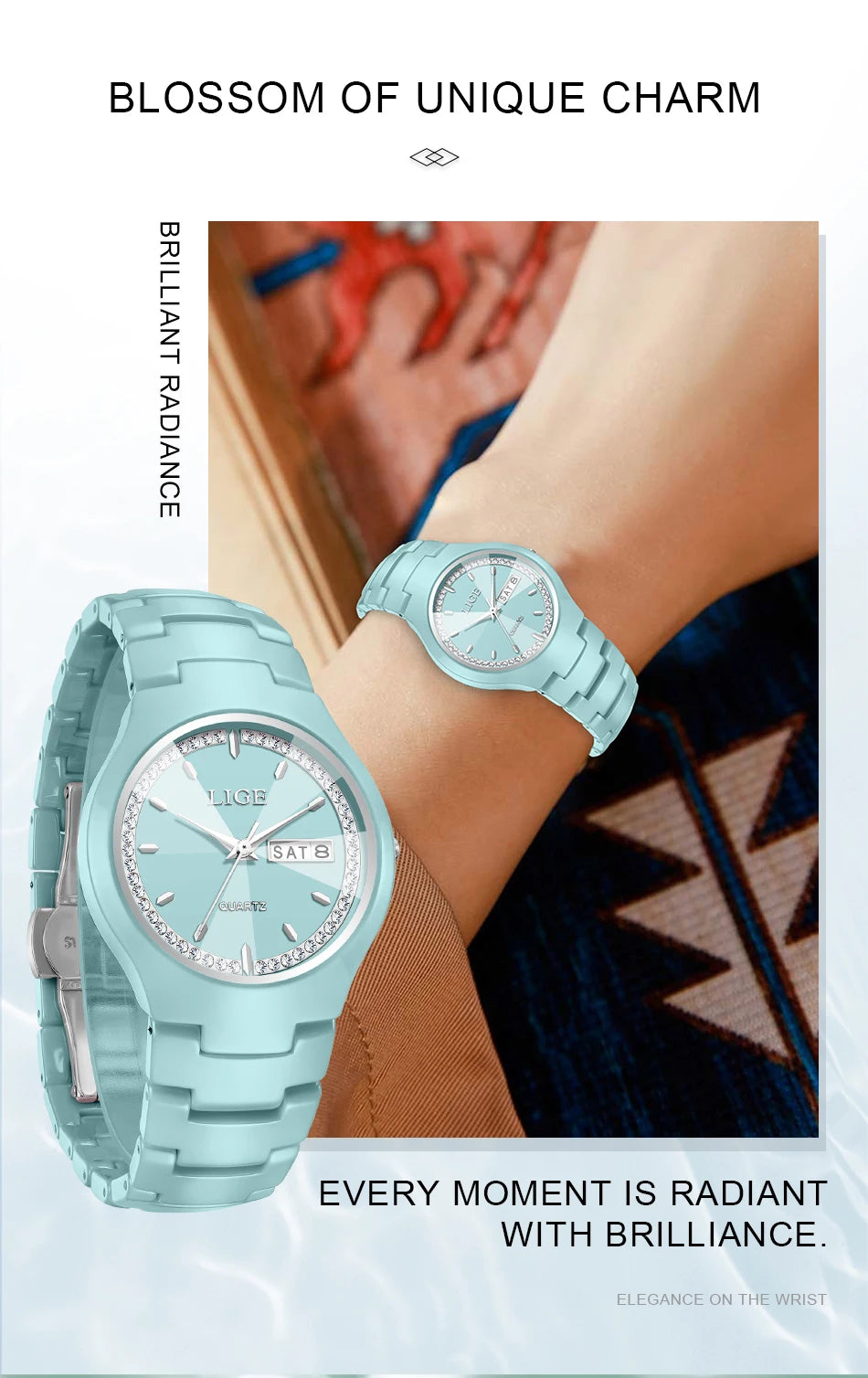 The Stella Ceramic Timepiece