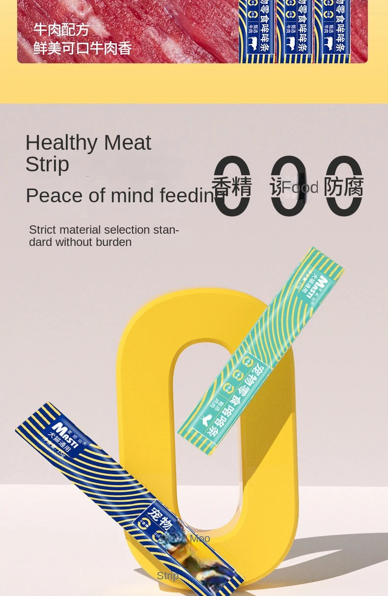 Cat snacks cat strips 15g into