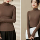 Women Half‑Turtleneck Modal Bottoming Shirt