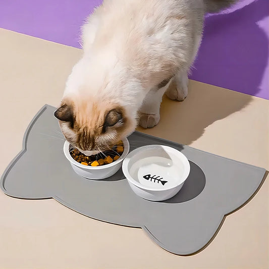 Silicone Pet Feeding Dog Cat Bowl
