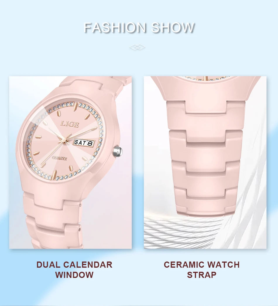 The Stella Ceramic Timepiece