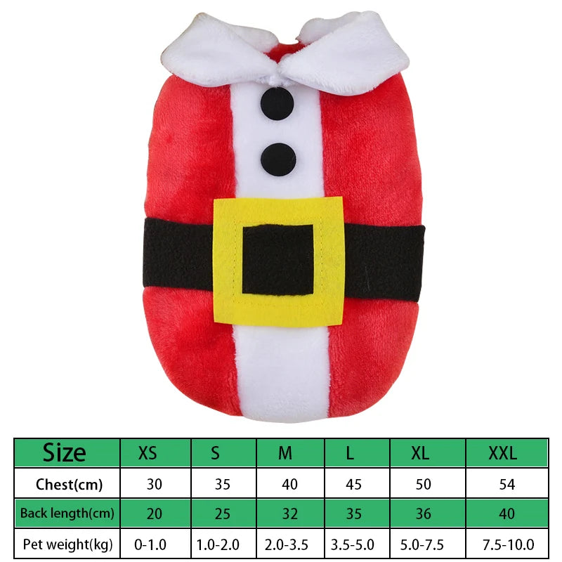 Pet Christmas clothing,