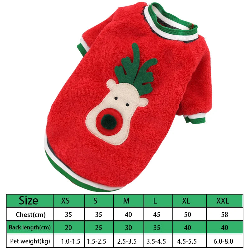 Pet Christmas clothing,