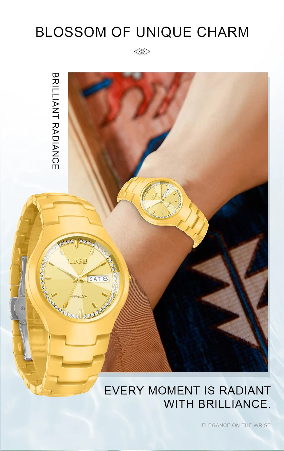 The Stella Ceramic Timepiece