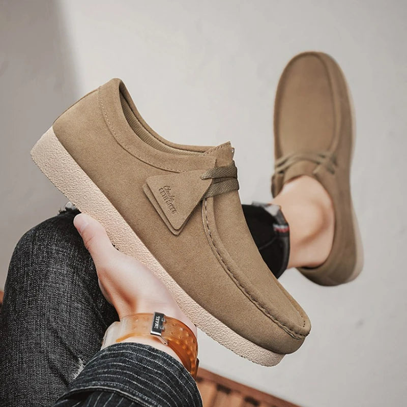 Fashion Men Casual Shoes Suede