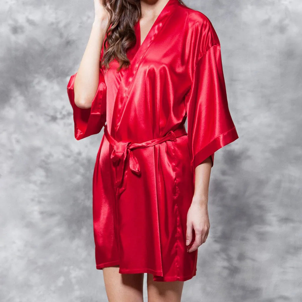 Silk Satin Night Elegance Nightgown
