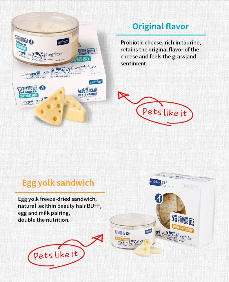 Pet Freeze-dried Food High Calcium Cheese