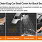 Waterproof Pet Travel Accessories Foldable Dog Car Seat  Car Pet Seat Safety Hammock Trunk Mat Car Rear Back Seat Protector
