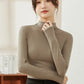 Women Half‑Turtleneck Modal Bottoming Shirt