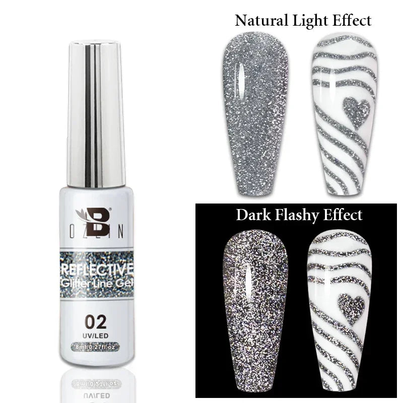 The Ultimate Chrome Mirror Liner Gel