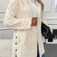 Women’s Thick Plush Hooded Cardigan