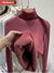 Women’s Velvet‑Lined Thick Turtleneck Sweater