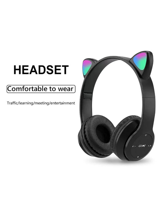 Wireless Headphones Cat Ear