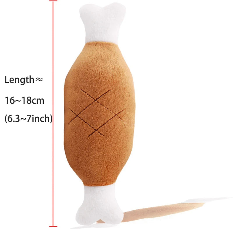 Cute Dog Plush Toys Teething