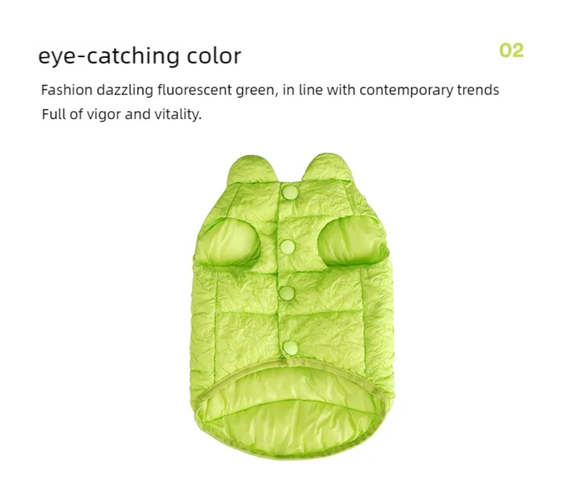 Pet cotton clothing,